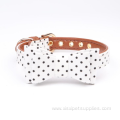 Fashionable Adjustable Dot Printing Bow Tie Dog Collar